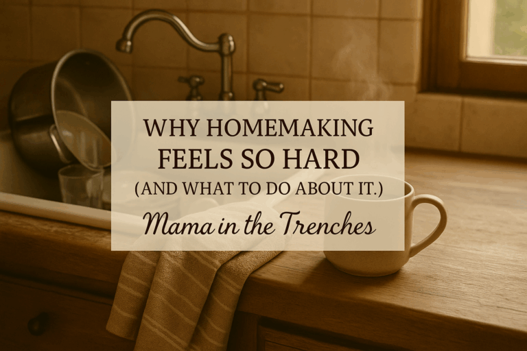 homemaking, biblical homemaking, stay at home mom