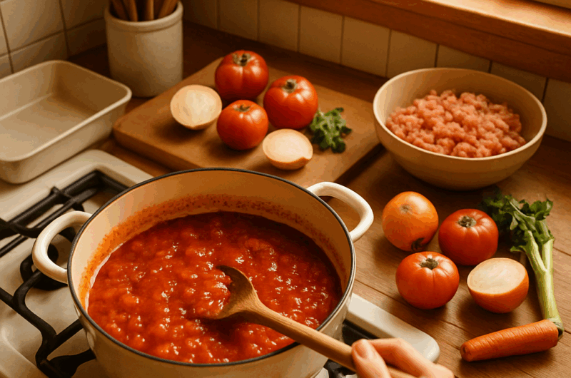 Simple Spaghetti Sauce from Scratch